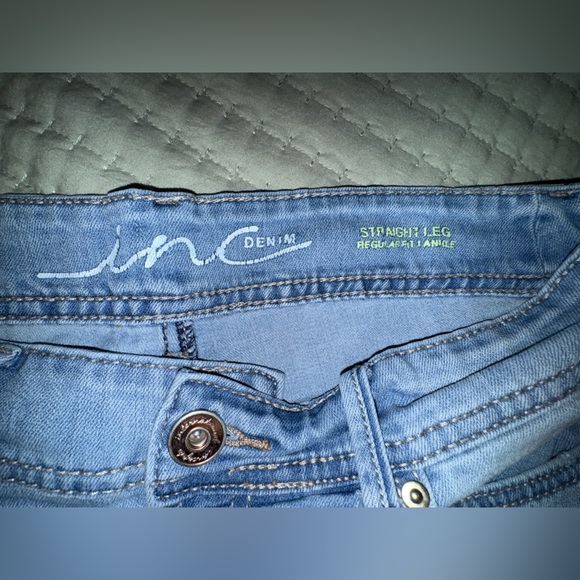 INC International Concepts Women's stretchy Light Blue Jeans. Size 6. VGUC. - Picture 9 of 11